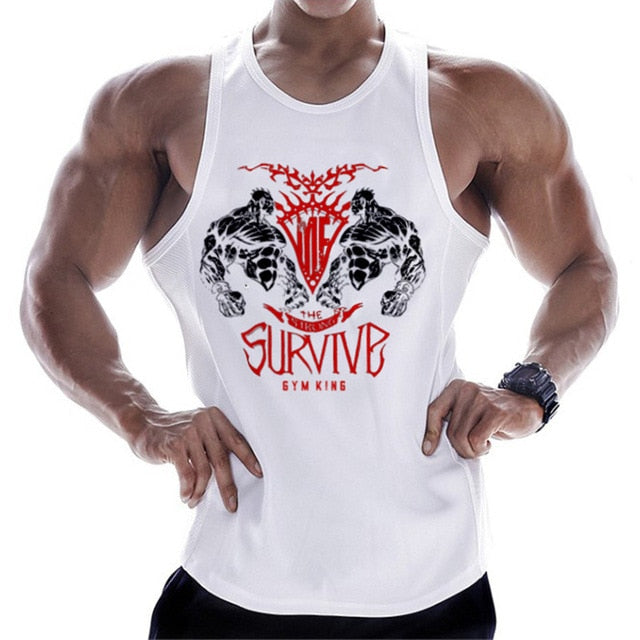 Cotton Bodybuilding Tank Top