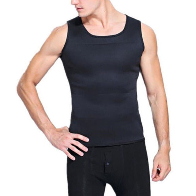 Men Body Shapers Sweat Shirt