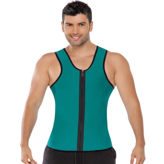 Men Body Shapers Sweat Shirt