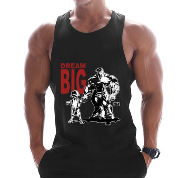 Cotton Bodybuilding Tank Top