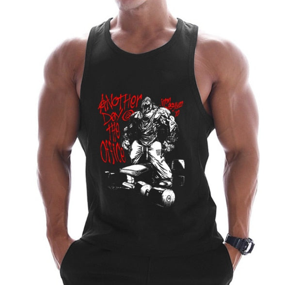 Cotton Bodybuilding Tank Top