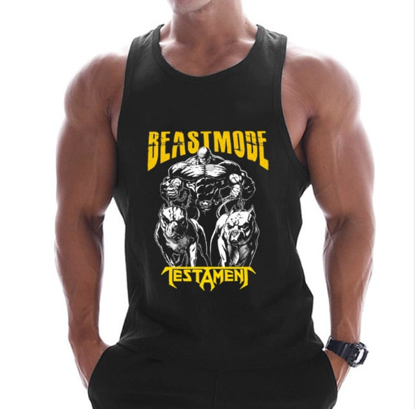 Cotton Bodybuilding Tank Top