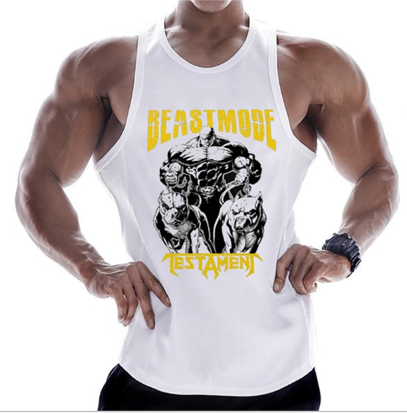 Cotton Bodybuilding Tank Top