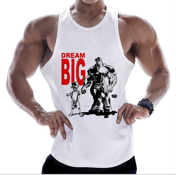 Cotton Bodybuilding Tank Top