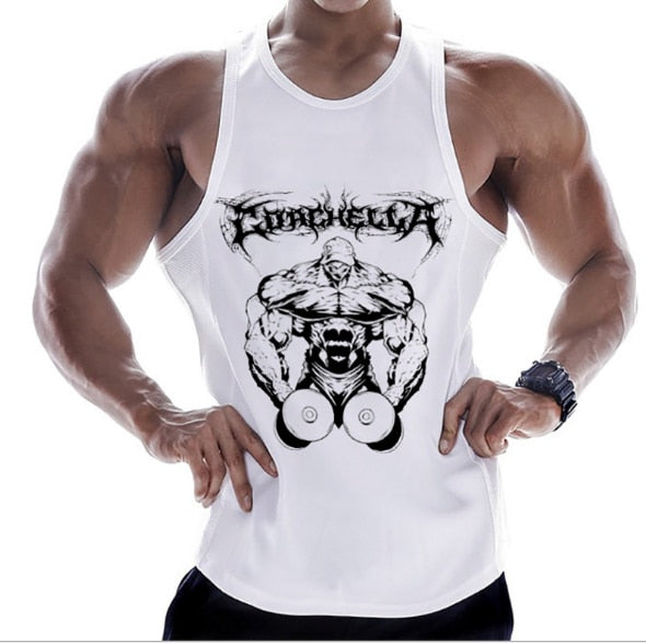 Cotton Bodybuilding Tank Top