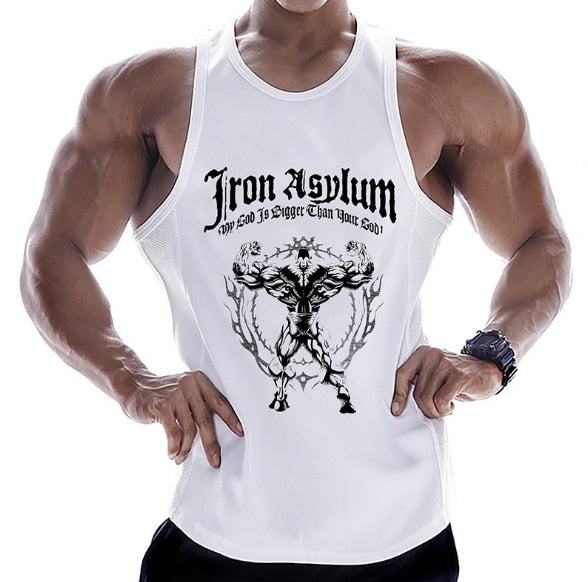 Cotton Bodybuilding Tank Top